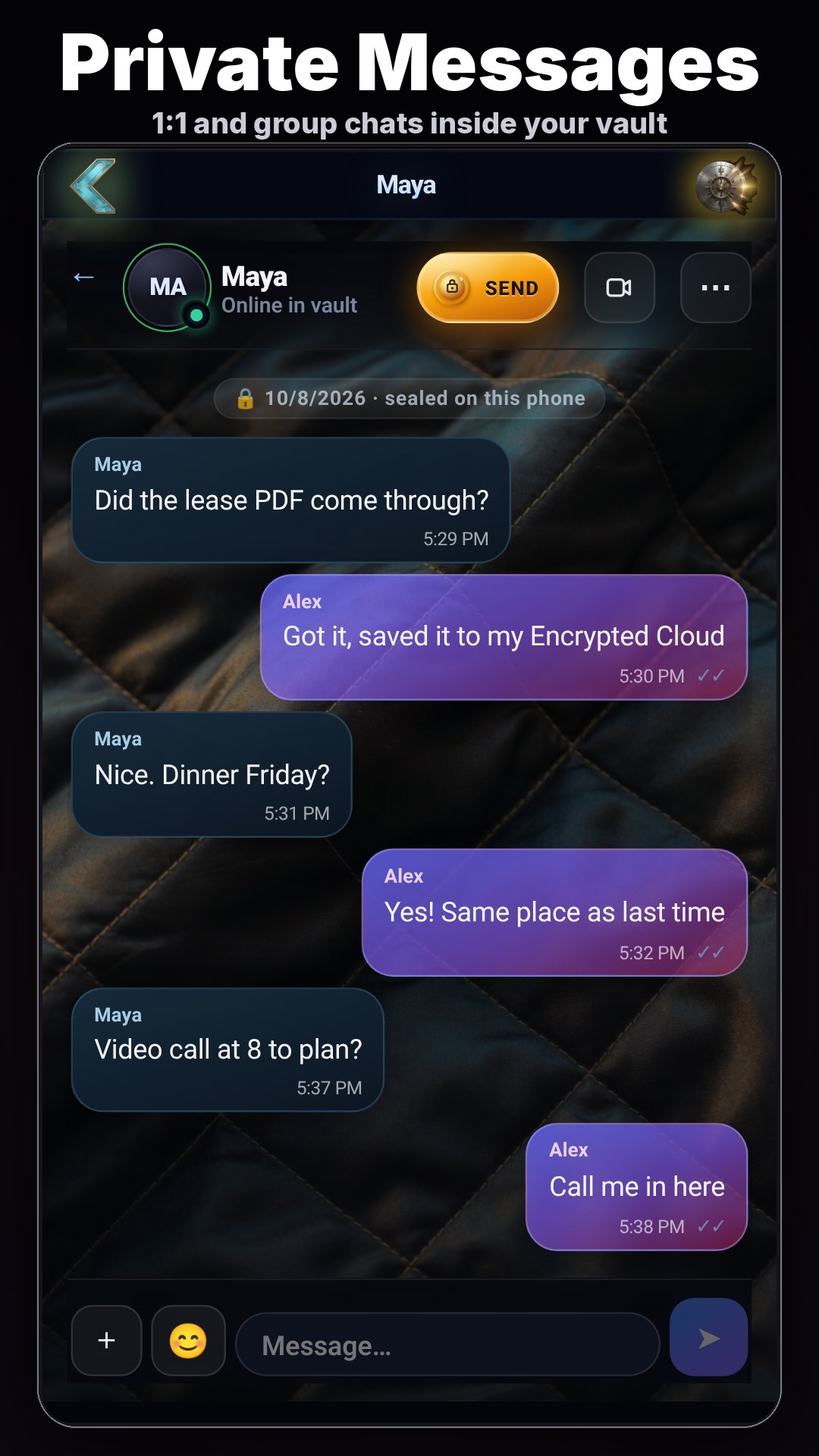 Private messages